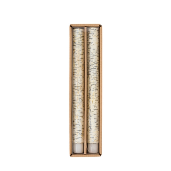New Birch Gather 2 Pack Taper Candles - Picture 1 of 5